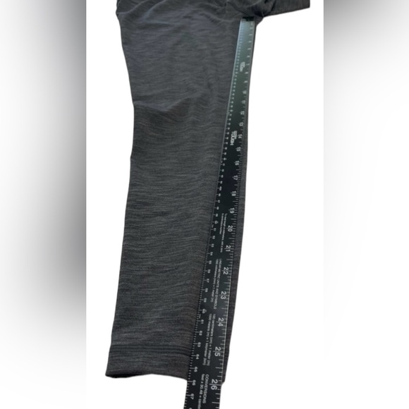 Lululemon Wunder Under Tight Legging Luxtreme Size 10 Gray Yoga Pants High Rise - Picture 5 of 6